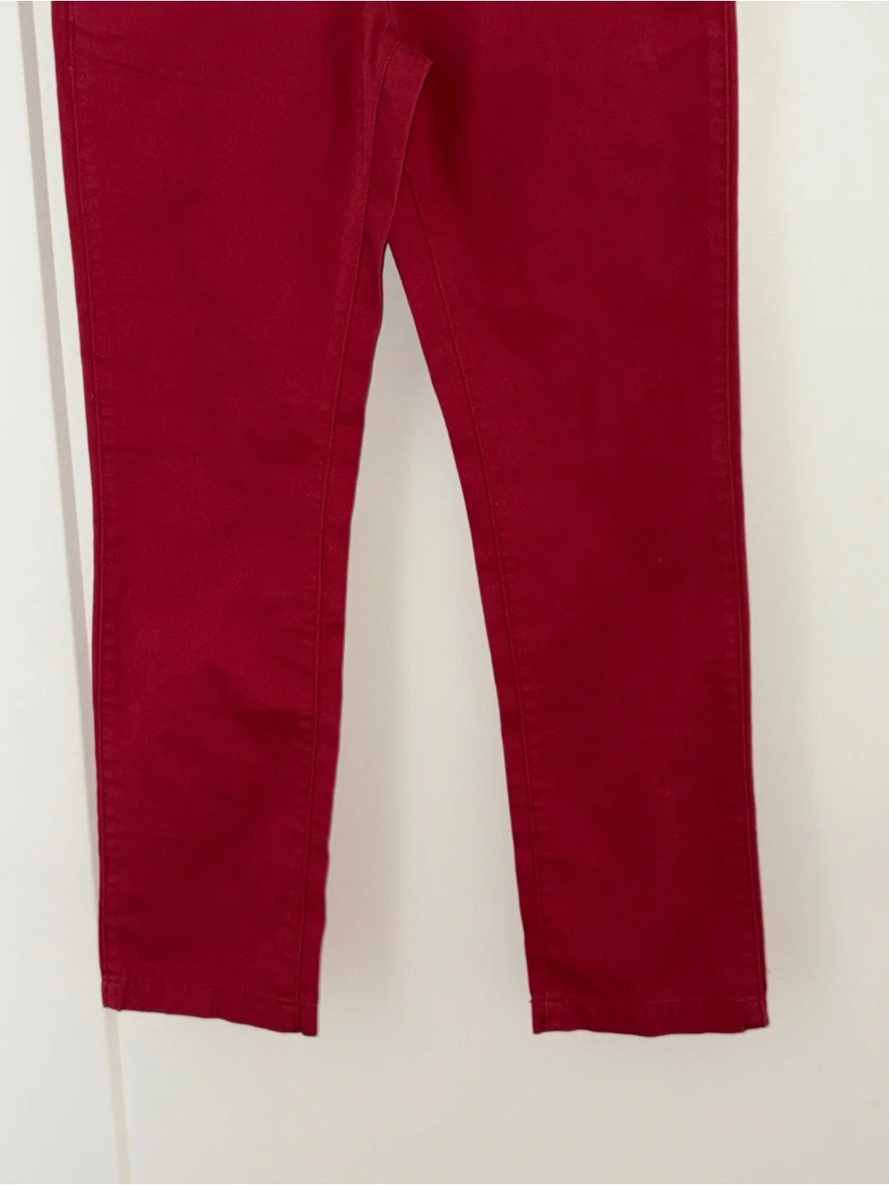 NWT The Children's Place straight leg chino pants boy's sz 10 Hampton red
